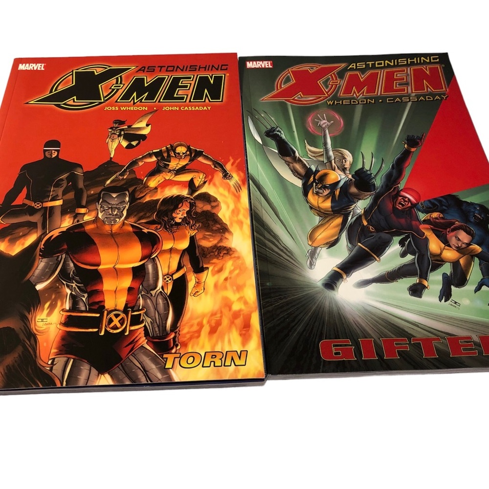 Astonishing X-Men - Volume 1 & 3 Gifted Torn Whedon Cassaday Marvel 2006